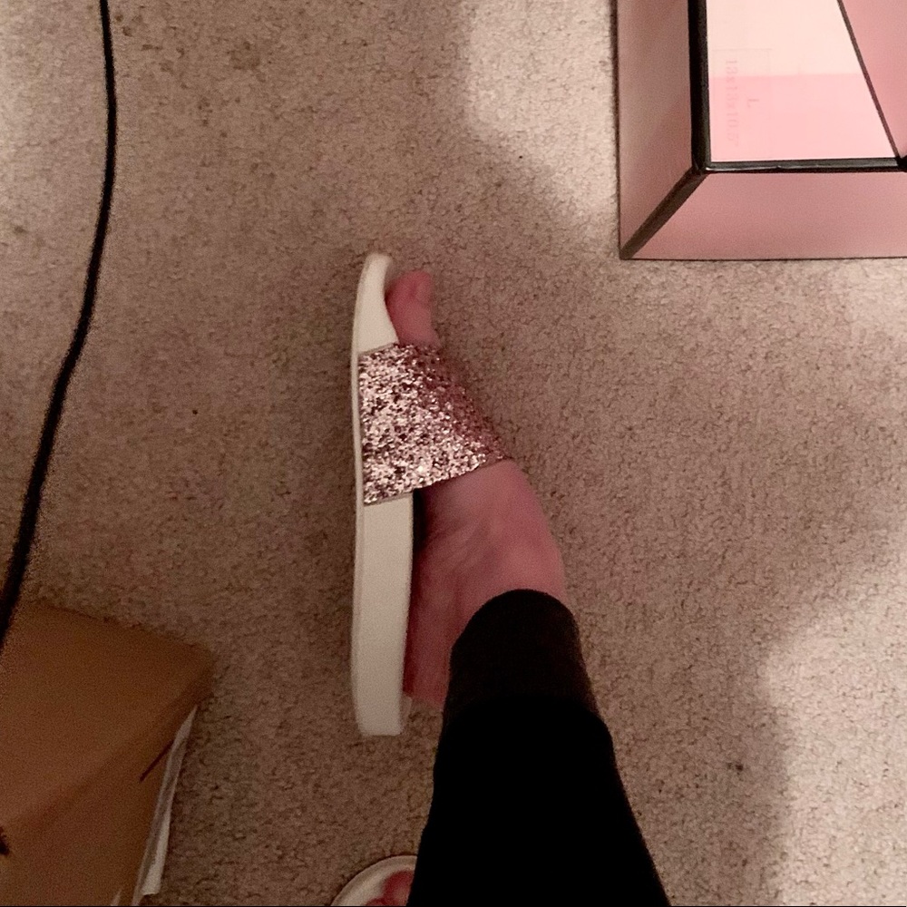 Pink Shimmer Slides - Picture 4 of 5